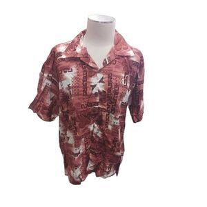 Roundy bay Hawaiian shirt aloha cotton